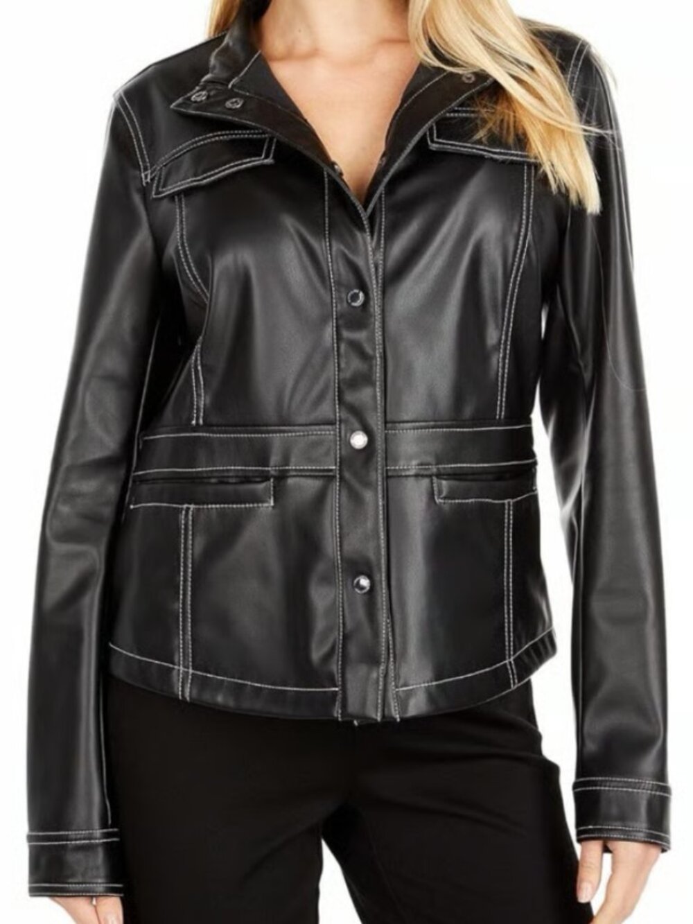 Women's Sam Edelman Faux Leather Jacket